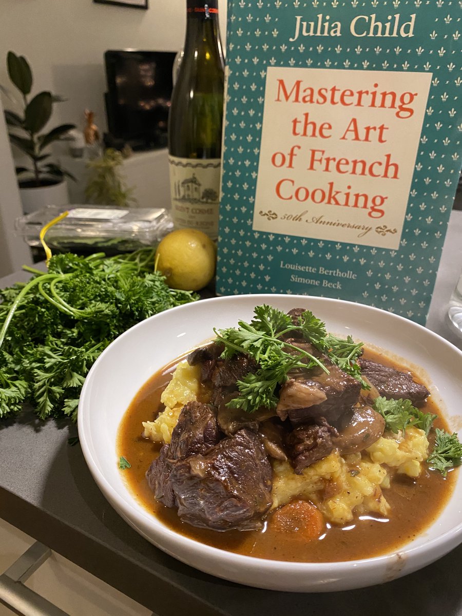 "I conquered Julia Child’s beef bourguignon. I started reading cooking books — actually reading them, not just skimming through recipes and pictures — and I learned about the science of food and taste and cooking."  @davidmackau