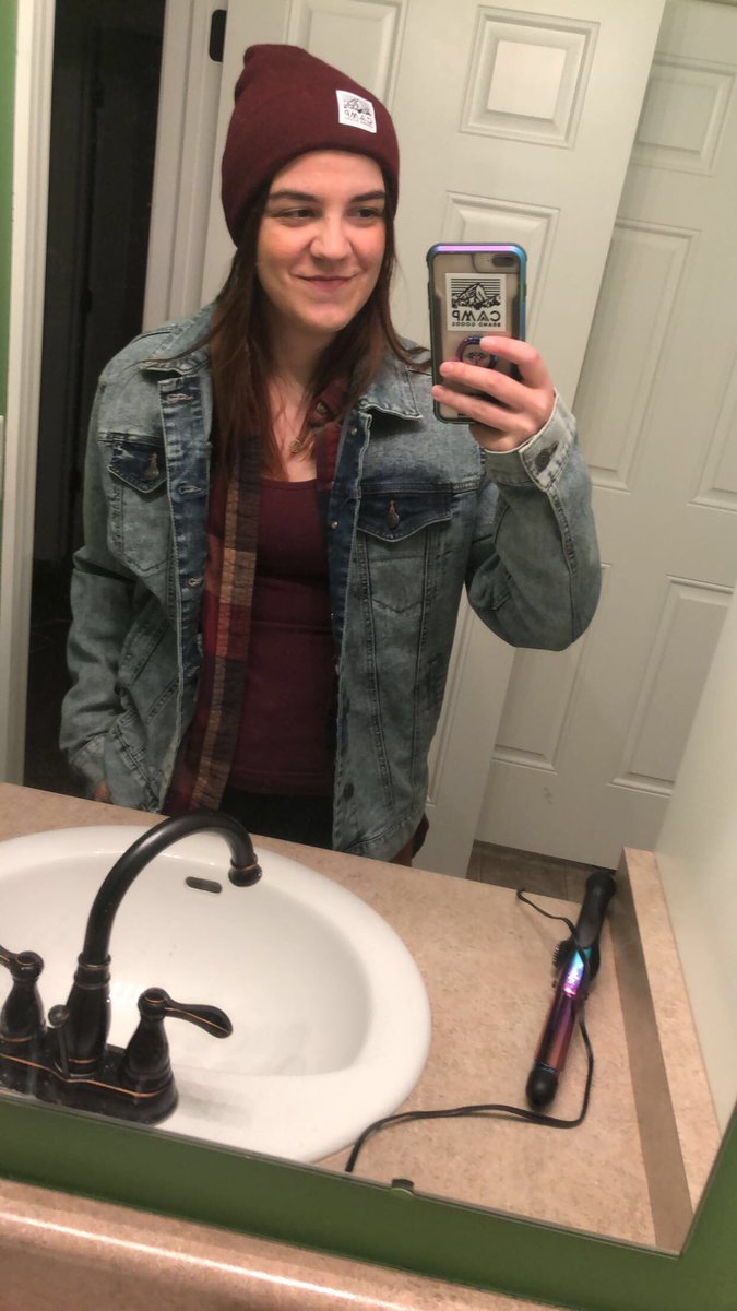 isabellemarie96's tweet image. Nervous as hell but channeling the one and only Nicole Haught for tonight’s date.