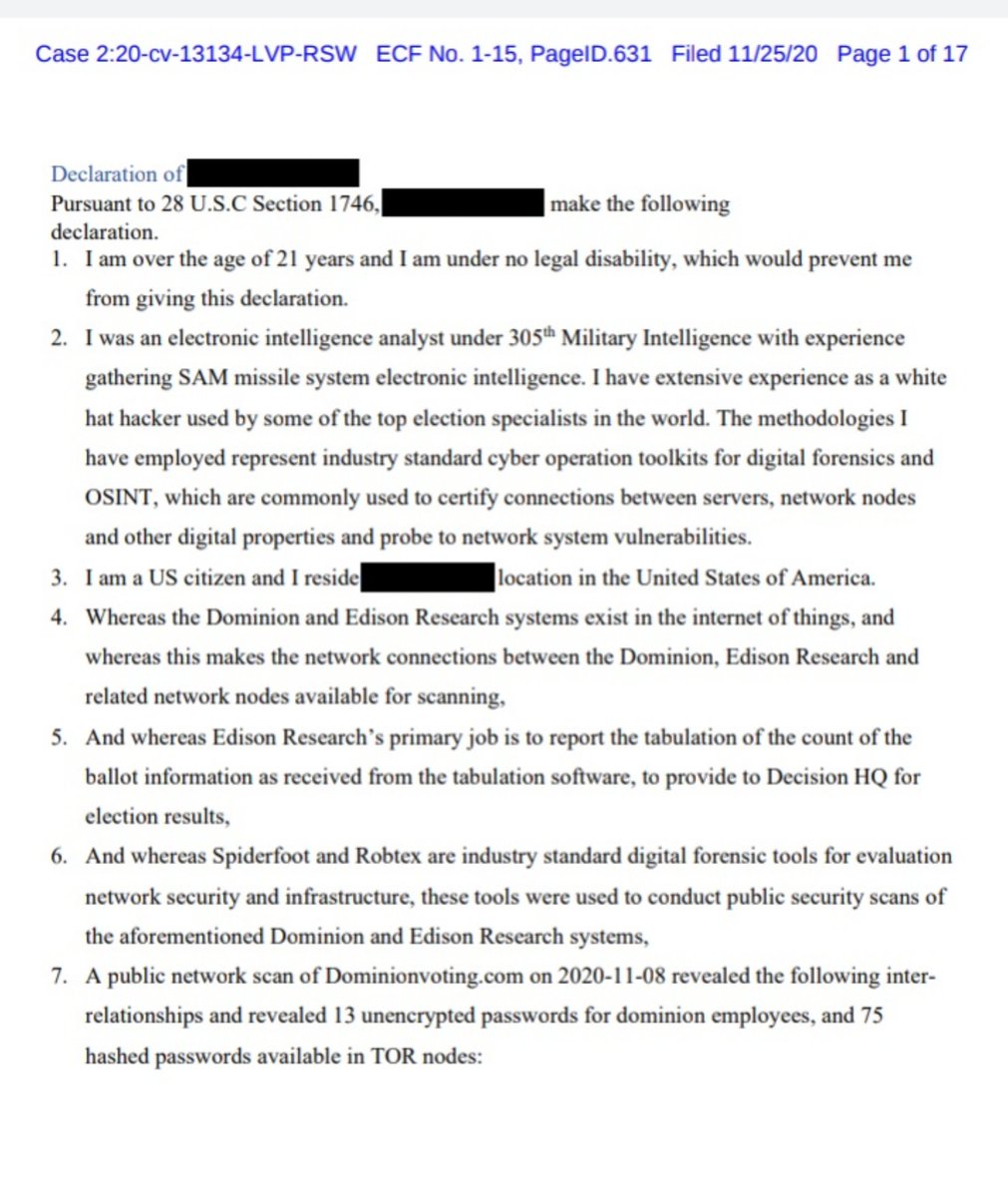 BREAKING / DEVELOPING: "KRAKEN" intel evidence revealed,PROOF of foreign interference,sent to DNI Ratcliffe and SCOTUS, activates Sep. 2018 EO,Trump victory clearSee the bombshell "Kraken" evidence document here..