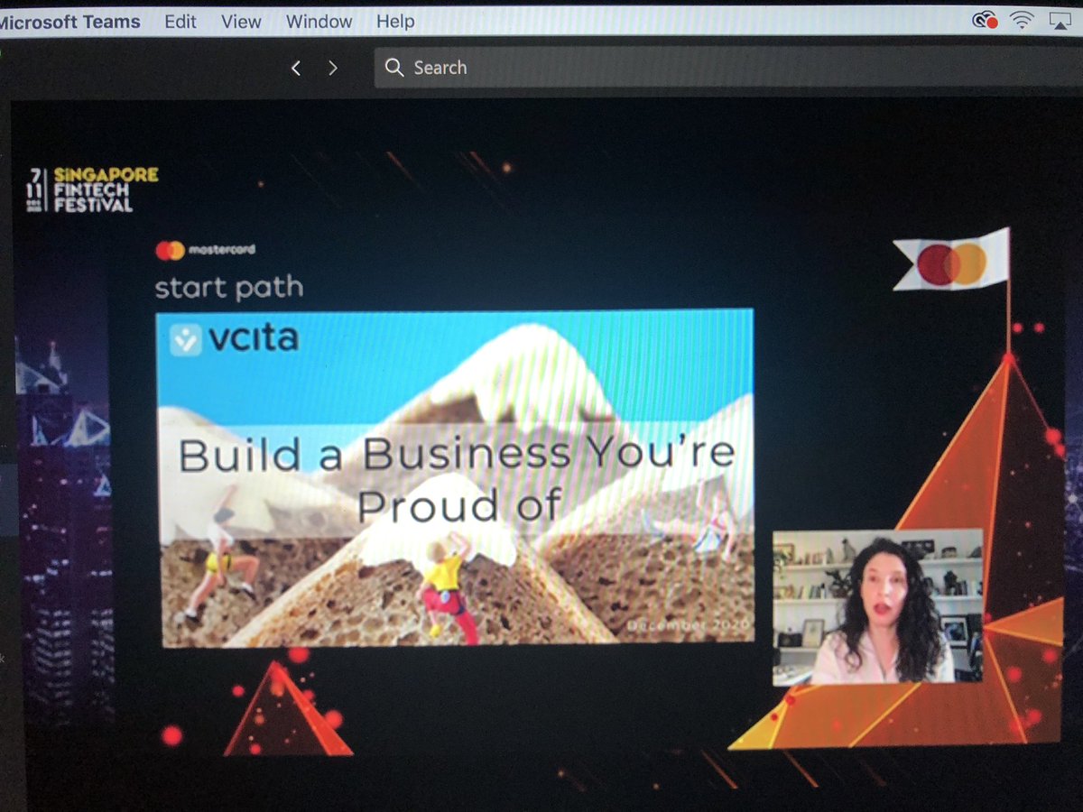 MAstartpath's tweet photo. The amazing Adi from @vcita on stage @sgfintechfest pitching their SMB solution that helps companies provide an all around better customer experience @MastercardEU #SFFxSWITCH2020 https://t.co/5Wv0L5L5FO