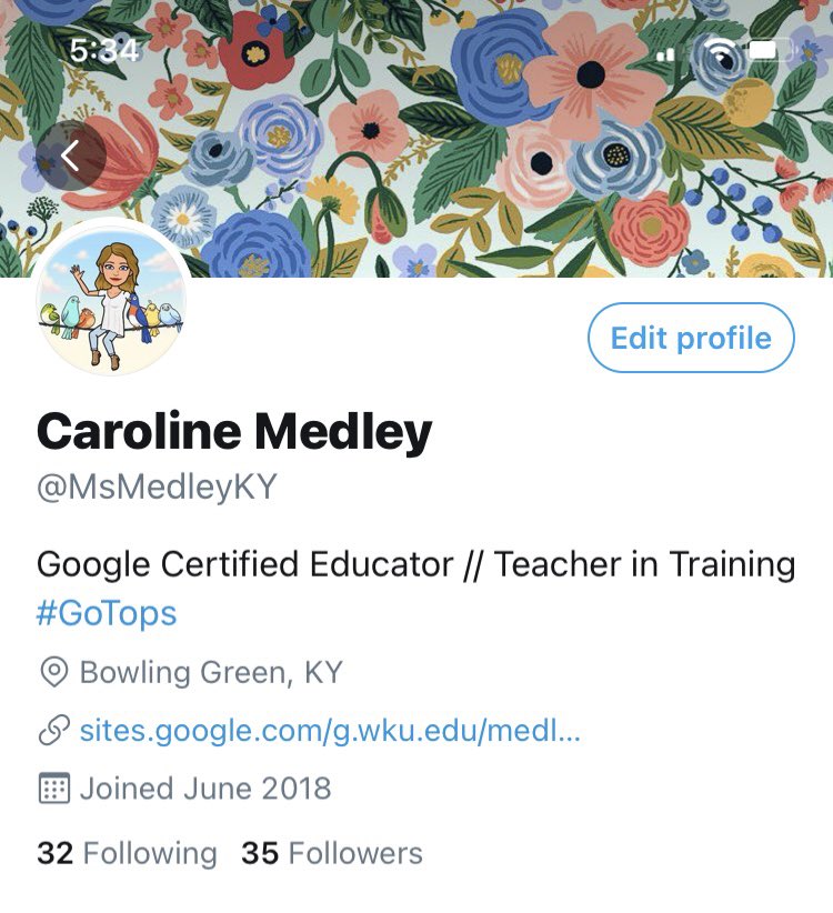 MsMedleyKY's tweet photo. It’s the aesthetic change for me #DecemberGrad https://t.co/pA8kzYXxCm