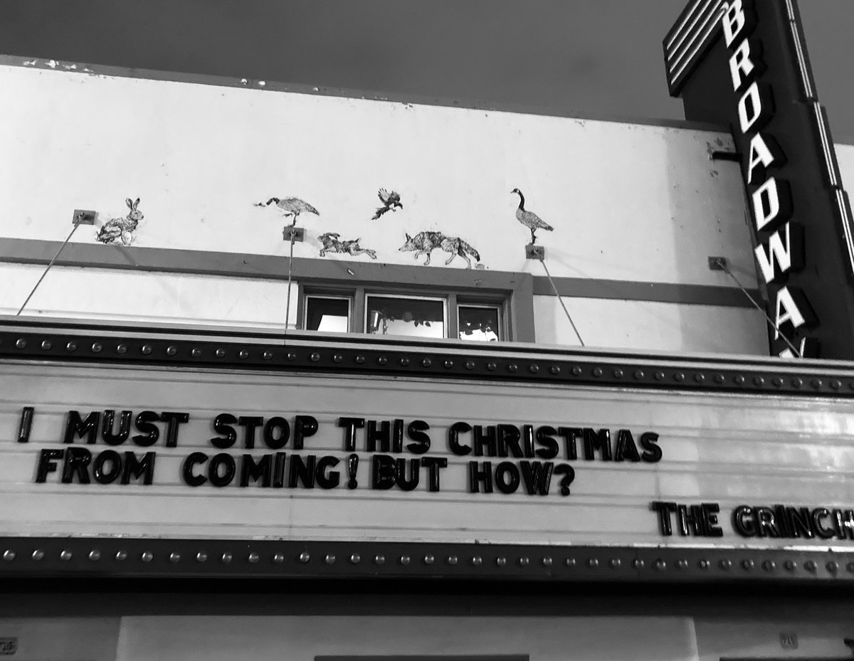 bwaytheatre's tweet image. Due to rampant Covid-19 cases, the Broadway will temporarily close to public Dec 11-January 4. We will re-evaluate at that time. We feel hosting gatherings of 30 now is not right, whether or not this is within allowable limits.
We are not Grinch: we are trying to have a heart❤️.