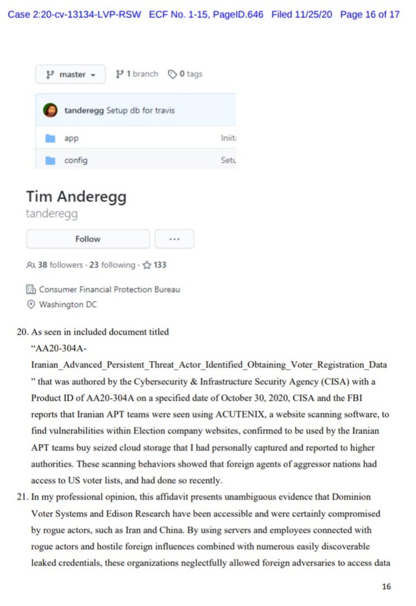 17 Pages of KRAKEN Evidence