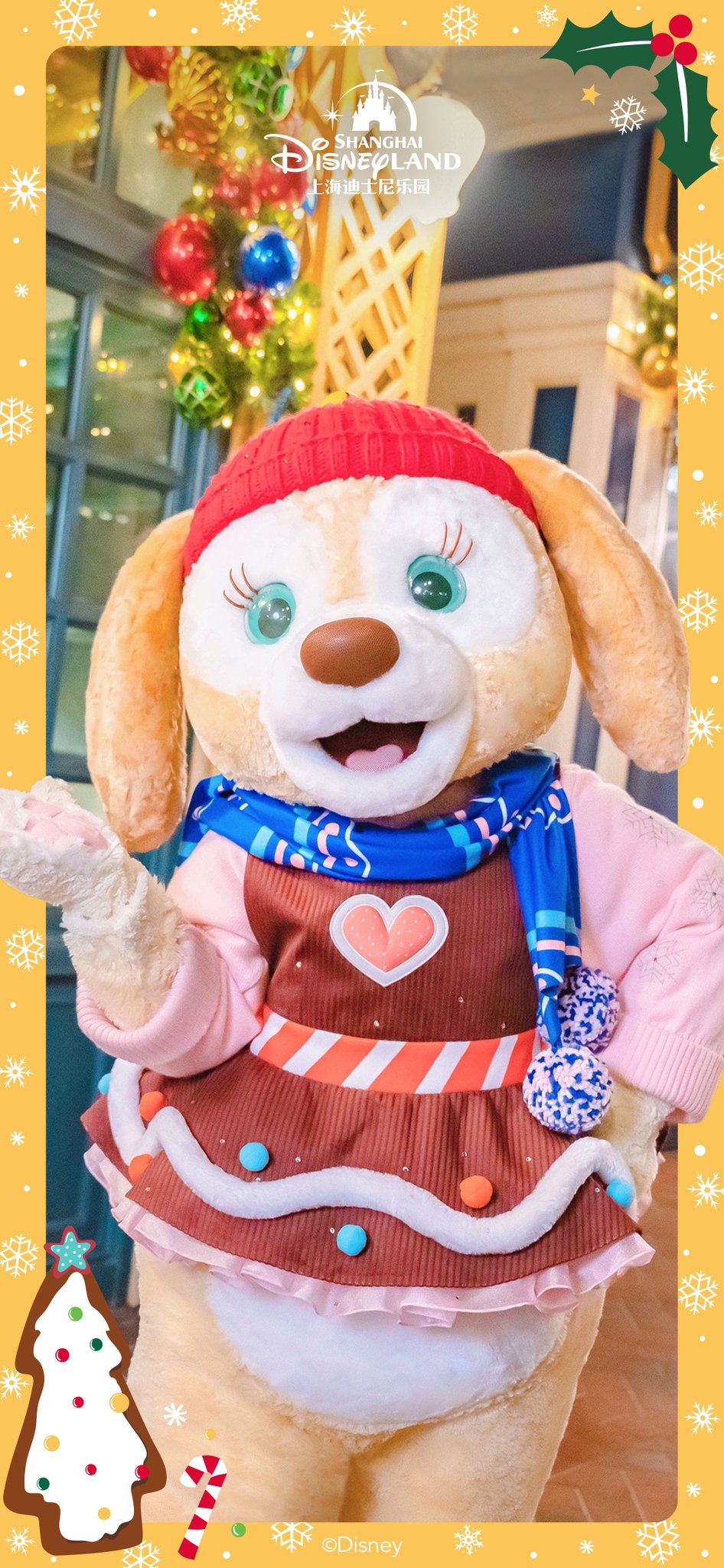 レア　田園シリーズ　上海ディズニーランド　ダッフィー　シェリーメイ 田園シリーズ ダッフィーフレンズぬいぐるみ 6点 上海ディズニー
