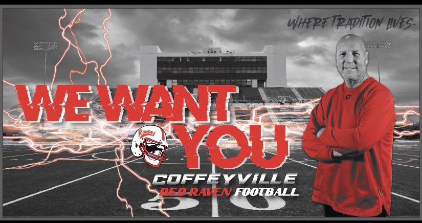 After a great call with <a href="/Del_Excel/">Coach Del Howard</a>. I am blessed to receive my first offer from <a href="/Red_Raven_FB/">Coffeyville Football</a>