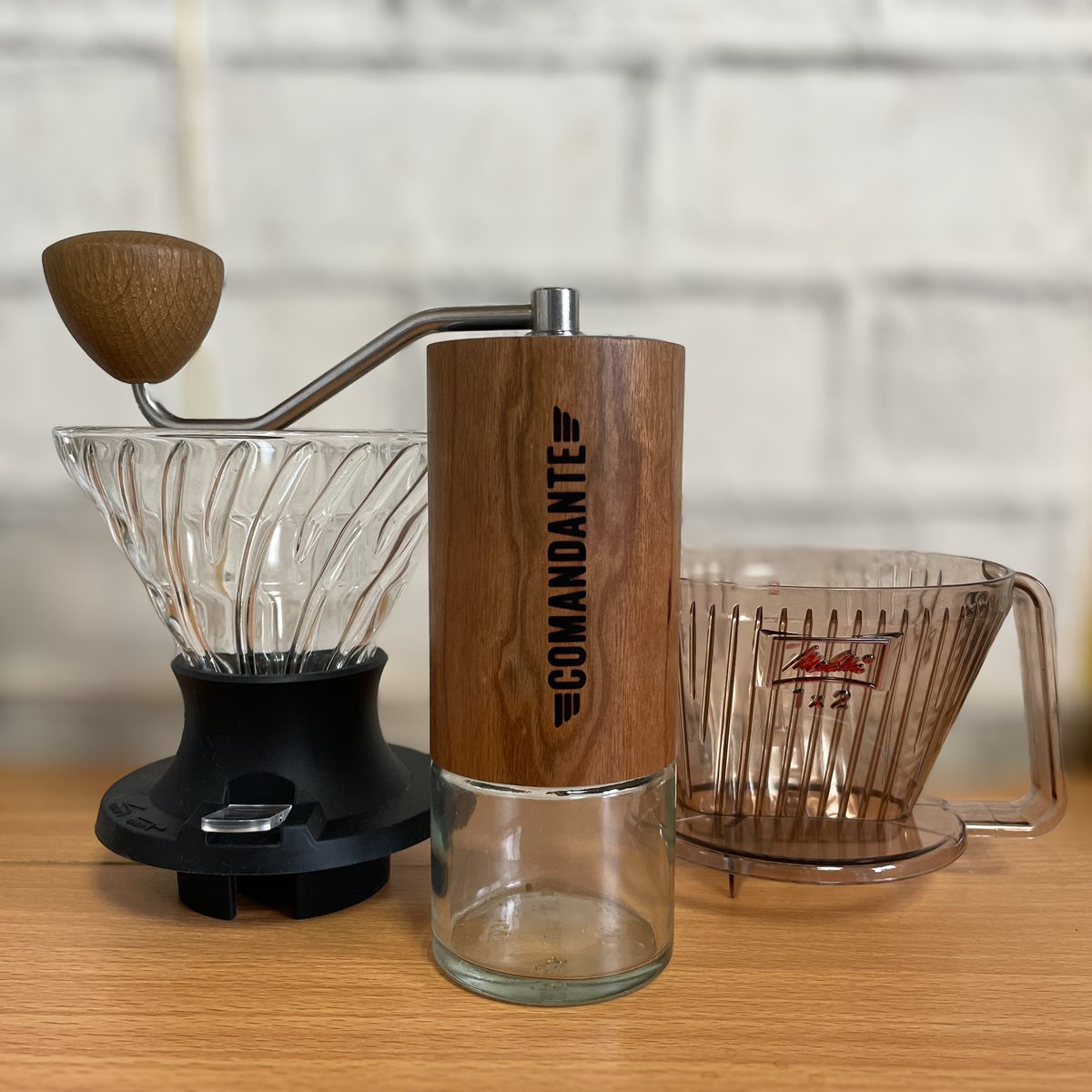 ドリップ男子 よく使う器具はコマンダンテにハリオスイッチorメリタアロマフィルターです T Co Bruxfeun3t