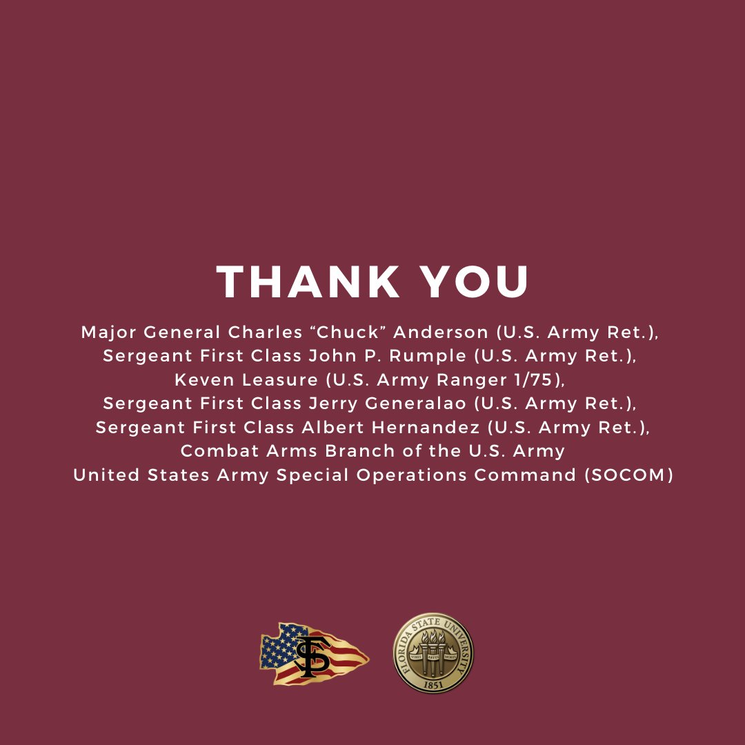 fsu_vets's tweet photo. Join us in congratulating Floyd!π
β’β’β’
Floyd Diehl Jr., Master's in International Affairs & U.S. National Intelligence certificate
#fsuvets #gonoles https://t.co/sDkNQ5GsAj