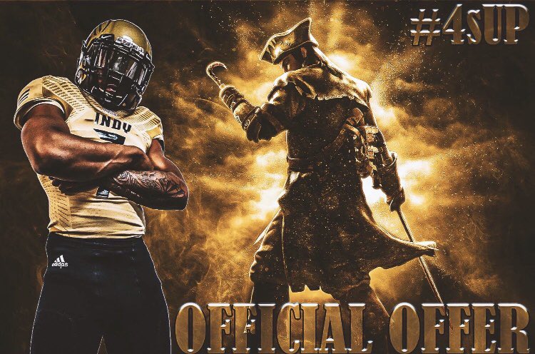 After a great talk with <a href="/JayBrinson70/">Daniel</a> , I’m thankful to receive an offer from Independence Community College🏴‍☠️#DreamU @CoachJayOsborne <a href="/DreamU_IndyFB/">Indy CC Football</a>