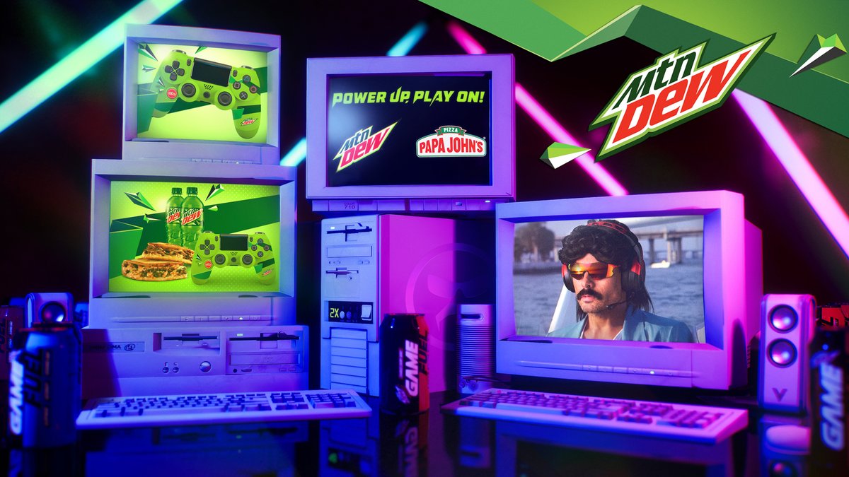 I heard they call you the Glitch @BeMore27.

You better show me something tonight and I don't want any excuses about being tired or hungry from
practice.

@PapaJohns & @MountainDew are literally on standby waiting to send you dinner. #DewPartner

youtube.com/DrDisrespect/l…