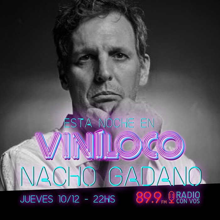 Antes del estreno de “Encontrados”, charla a fondo con <a href="/GadanoNachoOK/">Nacho Gadano</a>. Sumate a <a href="/vinilocoradio/">VINíLOCO</a> desde las 22, con <a href="/maxipoter/">Maximiliano Poter</a>, por <a href="/radioconvos899/">Radio Con Vos 89.9</a>.