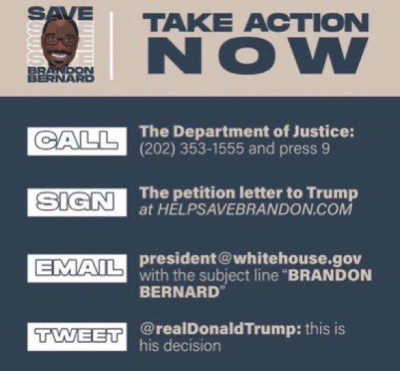 httpshunter's tweet image. i don’t care if you have 10 followers or 10 million followers, your voice matters and you need to use it. please spread awareness.
#SaveBrandonBernard #BrandonBernard