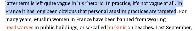 Headscarves are not banned from public buildings. Civil servants have to show neutrality, not citizens in contact with public services.