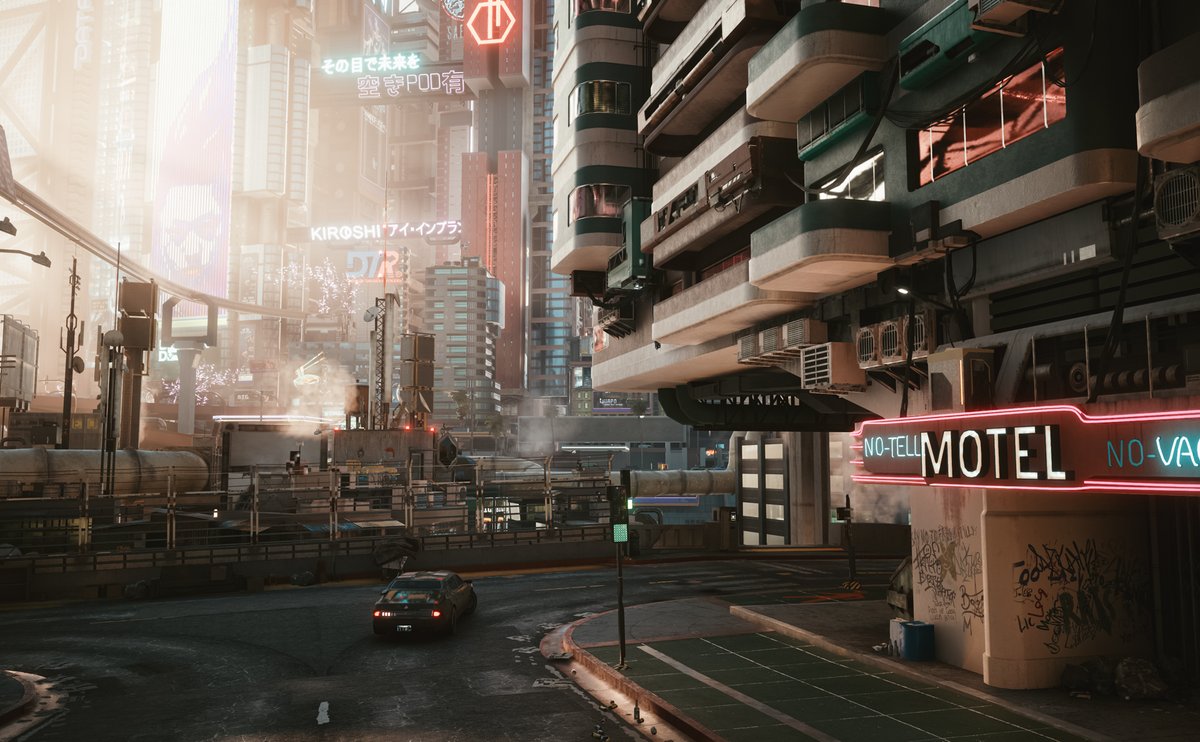 leopardsang's tweet photo. Cyberpunk 2077 #RTXOn

game provided by @NVIDIAGeForce 
#Cyberpunk2077 https://t.co/BlEtyP9Umj
