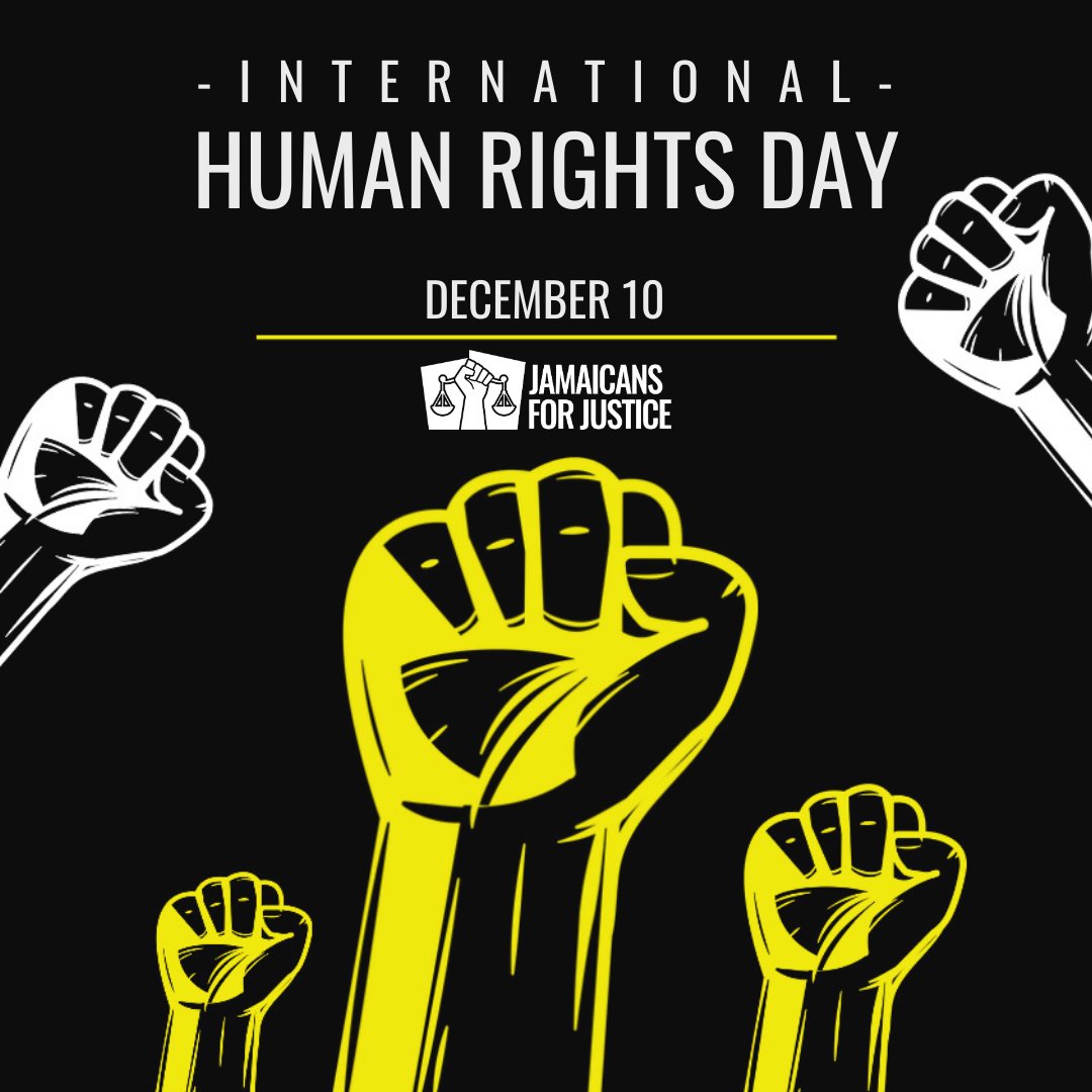 JAForJustice's tweet photo. Today, we recognise the 72nd annual #HumanRightsDay.
Hats off to all those doing the work to make human rights accessible to all - no matter age, sex, ethnicity, et al. 

Happy birthday to fellow advocates @EqualityJa! 🎈 
Justice Truth, Be Ours, Forever. ✊🏾 https://t.co/nHtNAQc42p