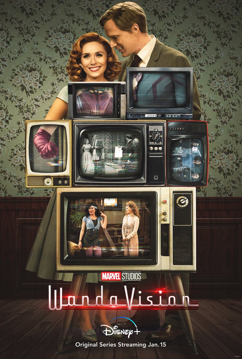 A visionary new age of television begins.  @MarvelStudios' WandaVision, an original Series, starts streaming January 15 on  @DisneyPlus.
