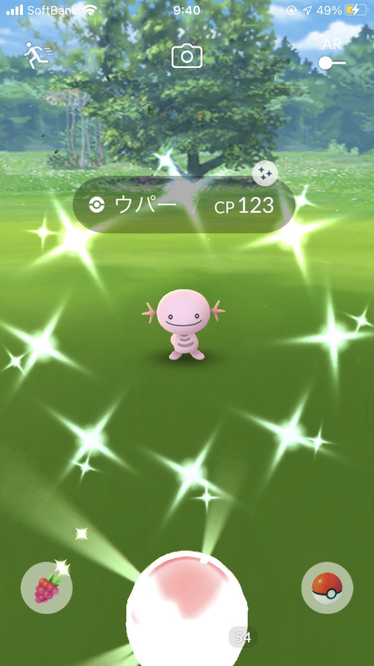 ひなる わーい ウパー色違いゲット ポケモンgo T Co Yfieliscli Twitter
