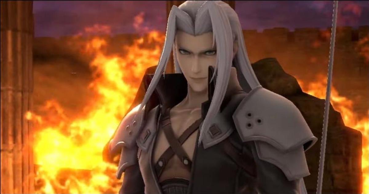 The Virgin The Chad Sephiroth in Swedish Chef in Smash Bros Overcooked.