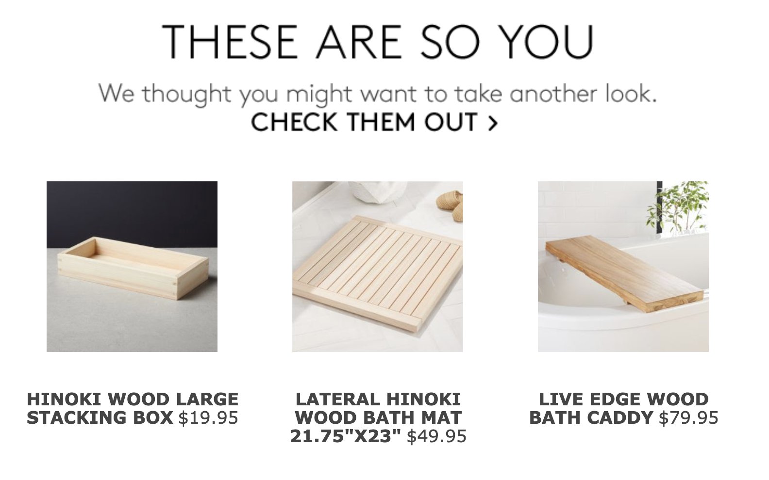 Hinoki Wood Bath Mat