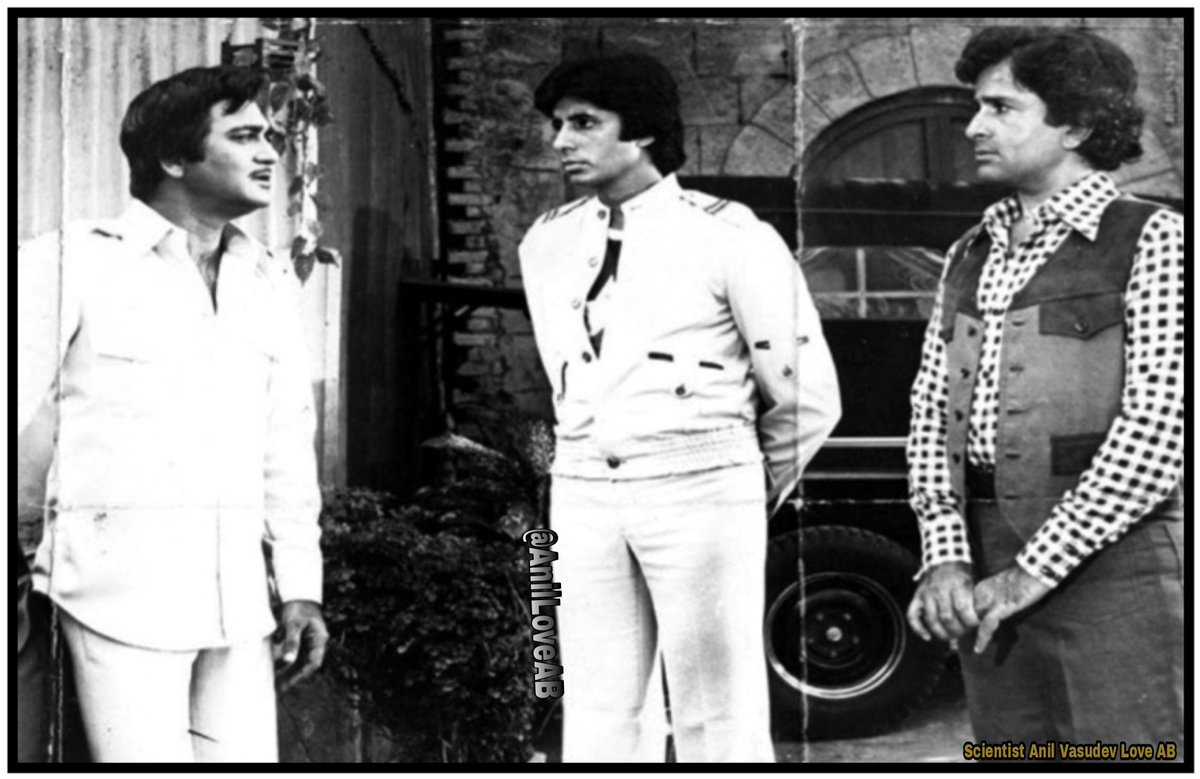 DrAnilLoveAB's tweet photo. Congratulations On ๐๐
#40YearsOfShaan 12Dec1980
My Dear Guruji @SrBachchan sirji
#SunilDutt #Shashikapoor @ShatruganSinha #johnnyWalker
#ParveenBabi #BindiyaGoswami
#kulbhushan #Rakhee
Directed By @rgsippy
Produced by G.P.Sippy
Written by @luvsalimkhan @Javedakhtarjadu &Tema https://t.co/ZaTD4niJKd