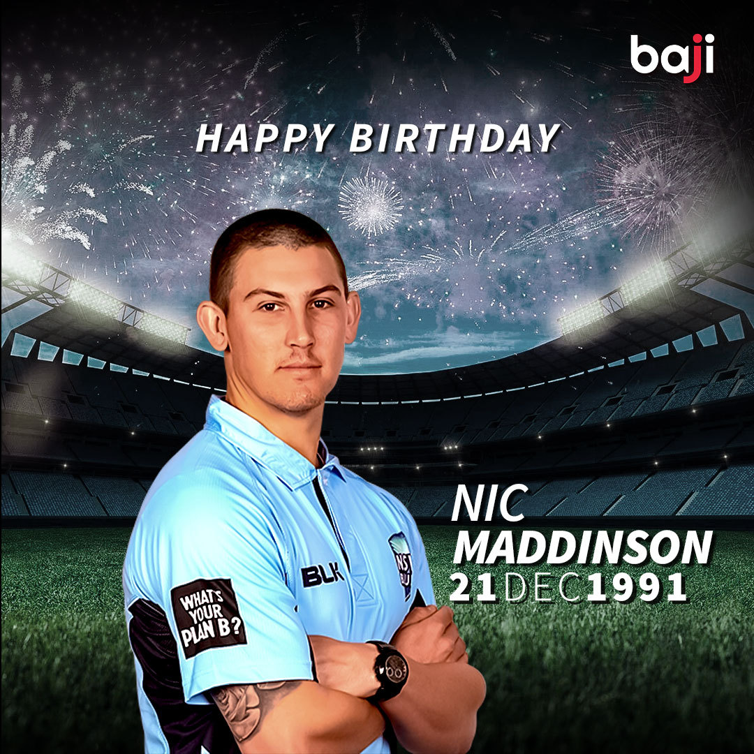 Happy Birthday to NIC MADDINSON!!    