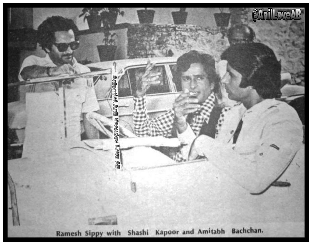 DrAnilLoveAB's tweet photo. Congratulations On ๐๐
#40YearsOfShaan 12Dec1980
My Dear Guruji @SrBachchan sirji
#SunilDutt #Shashikapoor @ShatruganSinha #johnnyWalker
#ParveenBabi #BindiyaGoswami
#kulbhushan #Rakhee
Directed By @rgsippy
Produced by G.P.Sippy
Written by @luvsalimkhan @Javedakhtarjadu &Tema https://t.co/1ipmStgJiJ