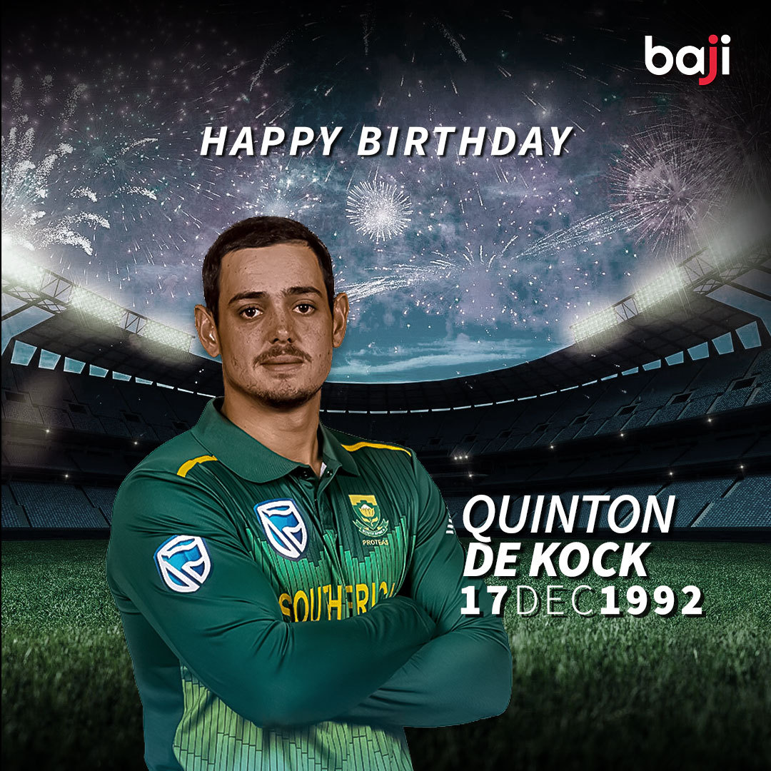 Happy Birthday to QUINTON DE KOCK!!    