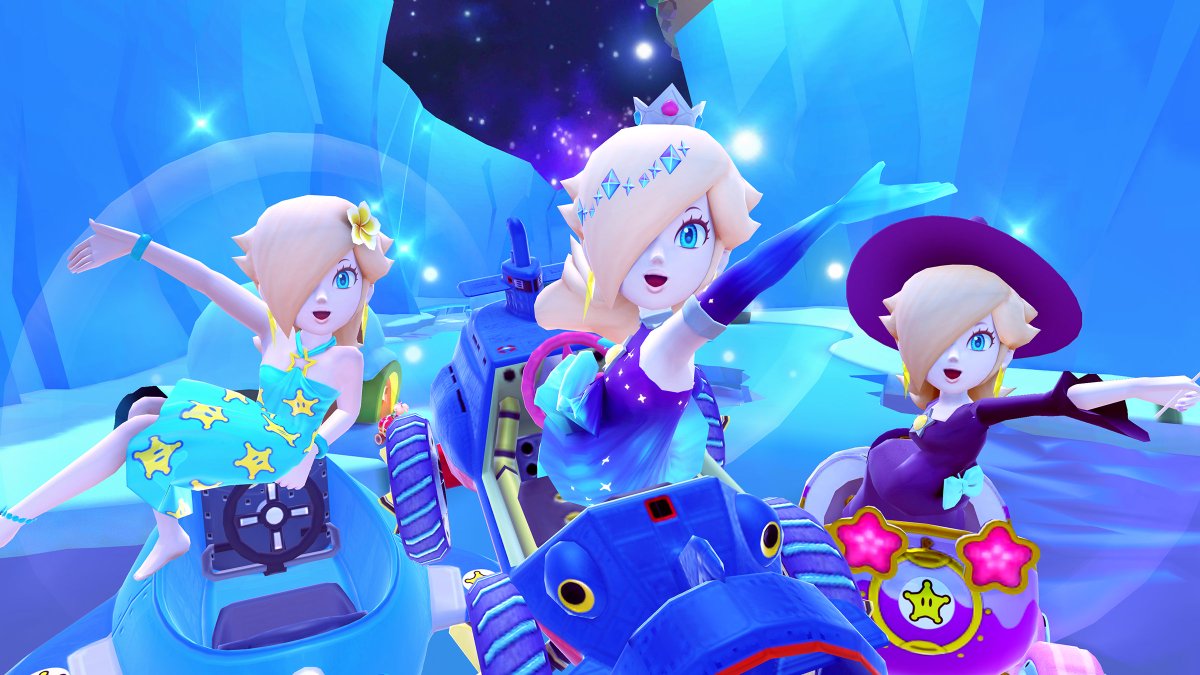 Mario Kart Tour on X: The Winter Tour is wrapping up in #MarioKartTour.  Starting Dec. 15, 10:00 PM PT, expect starry skies and icy planets in the  Rosalina Tour!  / X