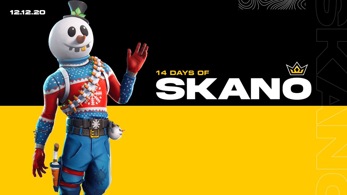 14 Days Of SKANO! ⛄️ 

14 Days Of Skano Begins TOMORROW On The 12th &amp; Concludes On The 25th Of December!  

Join Us For More Information: discord.gg/skano