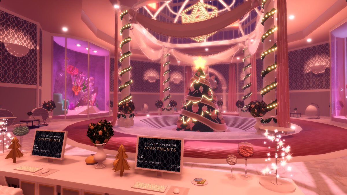Royale High On Twitter Rh Update 12 10 11 20 A Festive New Spot To Hang Out With Your Friends The New Rh Luxury Apartments Lobby Has Been Released You Can Find It - how to make a private server in roblox royale high