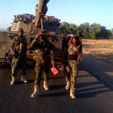 In the hypotherical scenario of a shooting war with a powerful adversary the first target will probably to hunt and destroy the biggest gun in the Nigerian army arsenal, the Palmaria 155mm Self propelled howitzer. Its the single hardest hitting weapon in the army's arsenal.