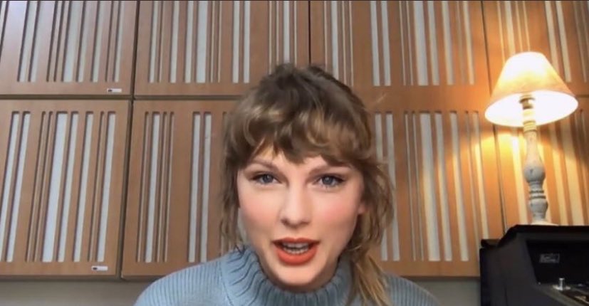 afterglowgrande's tweet image. marcus mumford is credited for having backing vocals on cowboy like me which explains/confirms that taylor was in his studio during her gma interview! #Evermorealbum #taylorswift