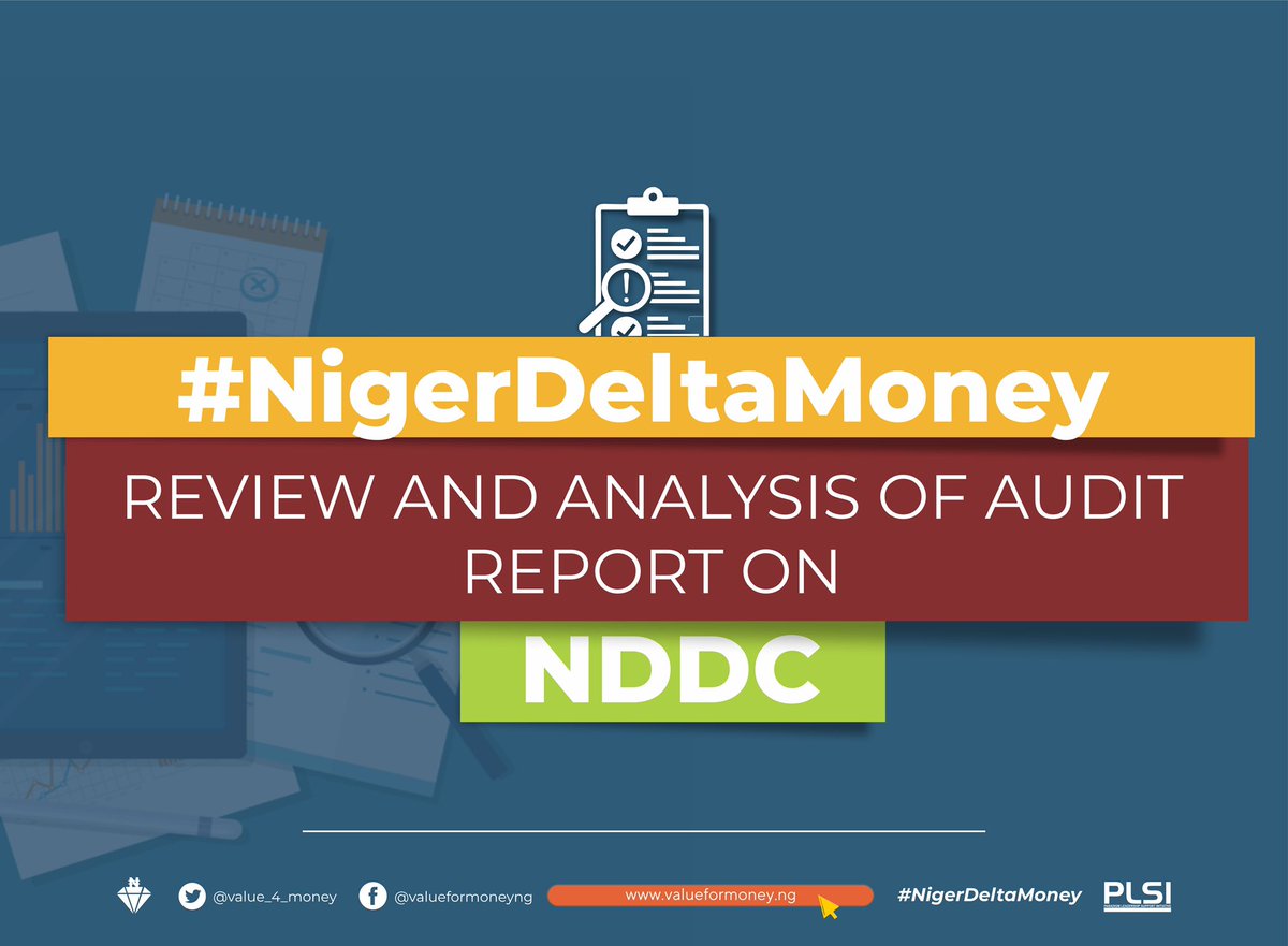 We begin an unprecedented campaign on the Niger Delta Development Commission  @NDDCOnline today revealing disturbing issues of corruption on many of the Commission’s transactions over the last few years.  #NigerDeltaMoney