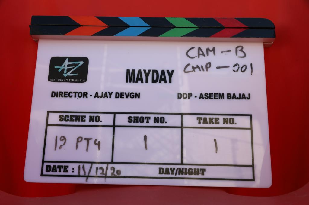 #Mayday  starring #AmitabhBachchan, #AjayDevgn, #RakulPreetSingh and #AngiraDhar commenced shoot in #Hyderabad today. Produced & Directed by #AjayDevgn. 29 April 2022 release.