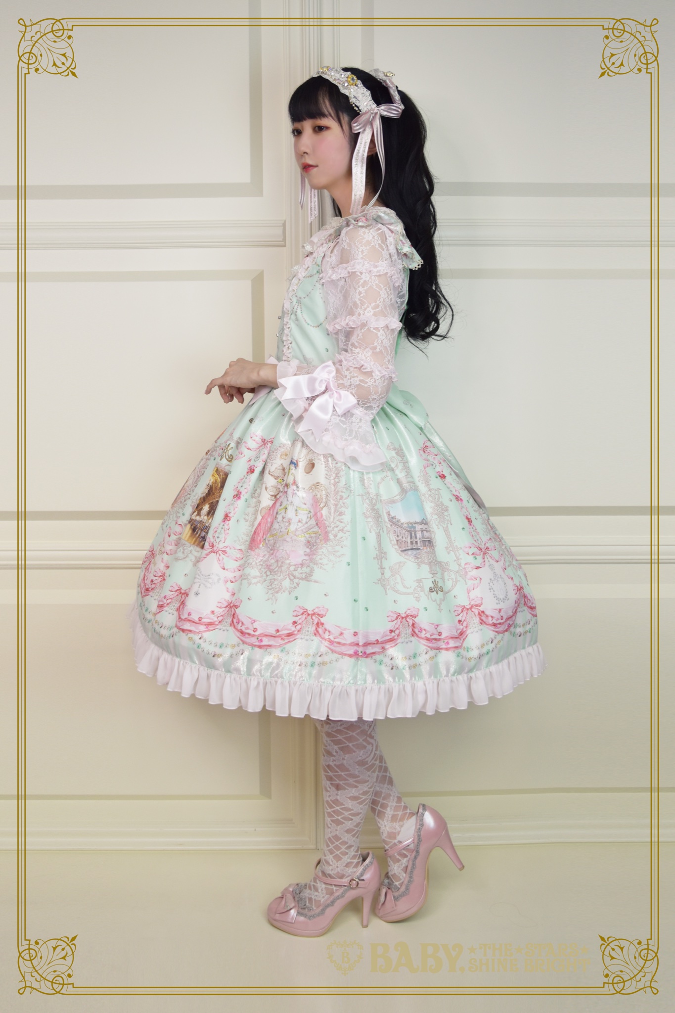 Marie Antoinette 美しき王妃の華麗なる肖像 柄ジャンパースカート