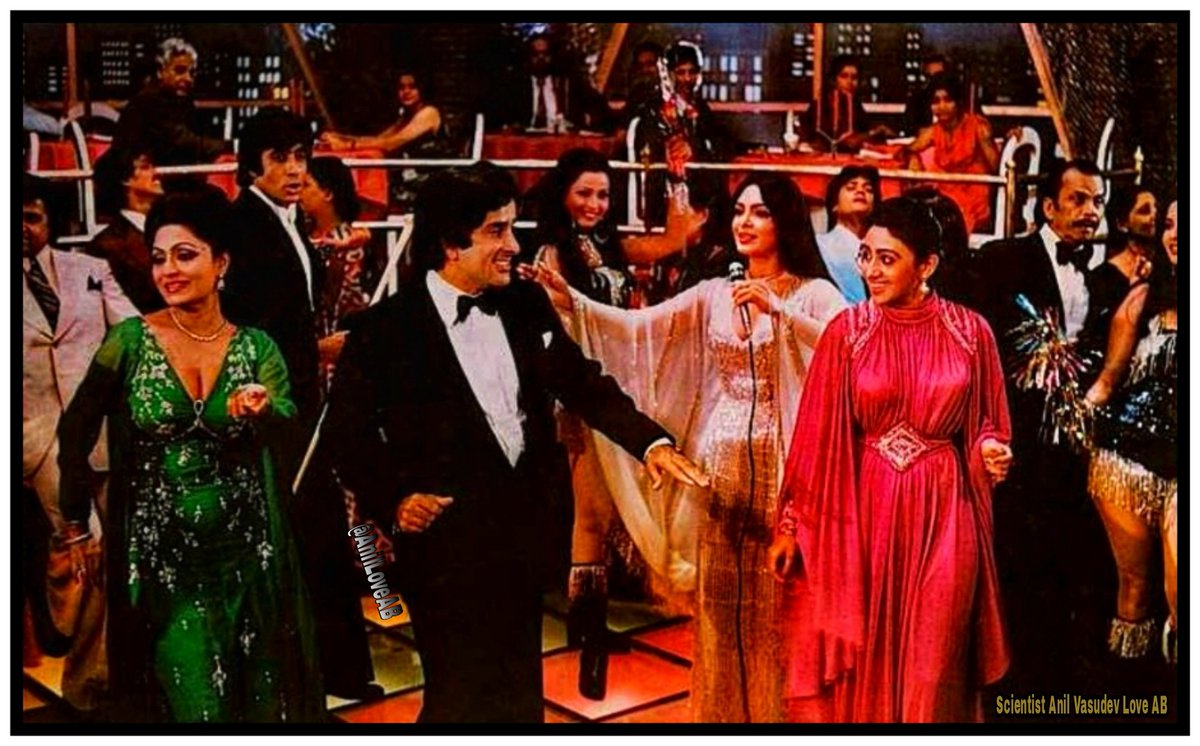 DrAnilLoveAB's tweet photo. Congratulations On ๐๐
#40YearsOfShaan 12Dec1980
My Dear Guruji @SrBachchan sirji
#SunilDutt #Shashikapoor @ShatruganSinha #johnnyWalker
#ParveenBabi #BindiyaGoswami
#kulbhushan #Rakhee
Directed By @rgsippy
Produced by G.P.Sippy
Written by @luvsalimkhan @Javedakhtarjadu &Tema https://t.co/PeicMTj6Ay