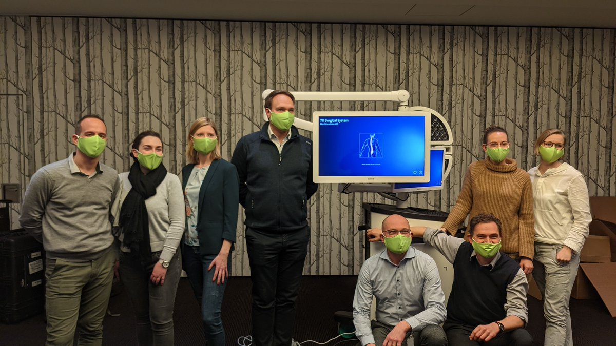 7DSurgical's tweet photo. We are on the road &amp; bringing #machinevision technology to our surgeons in Europe! We have had an incredible experience so far &amp; look forward to making a positive impact by providing fast and accurate #navigation with #noradiation!
#spinesurgery #neurosurgery #augmentedreality https://t.co/IhRITDXgQr
