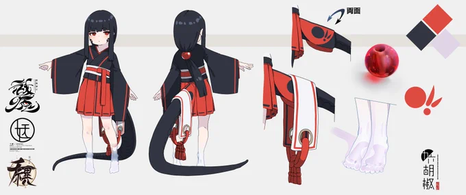 うちの子設定画まとめ 