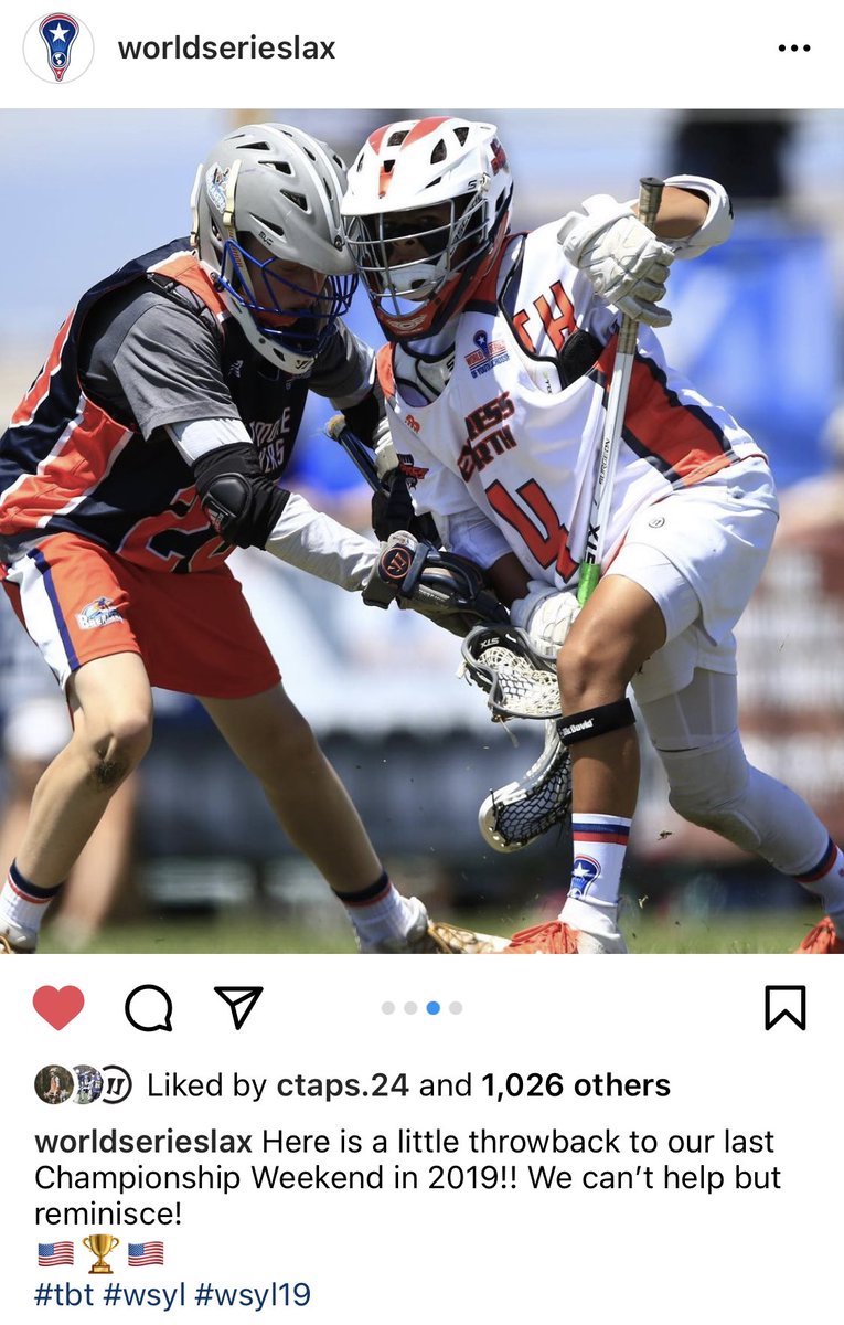 itsfelixtapia's tweet photo. ❤️ @worldserieslax #tbt #wsyl #wsyl19 @ctaps_24 🥍 https://t.co/Q8oZHLemUO
