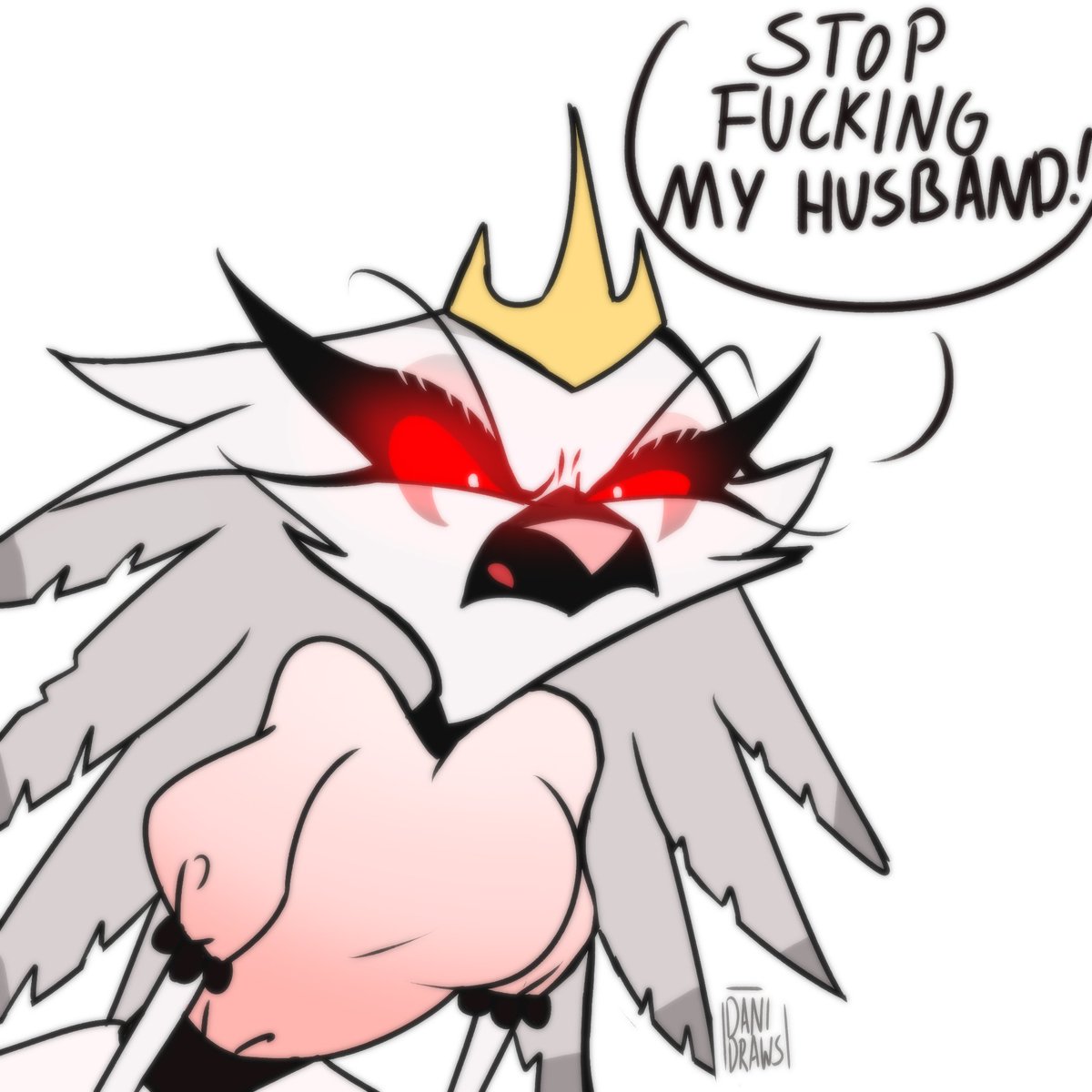 DaniDraws666's tweet photo. You kno he ded #Stella #Blitzo #HelluvaBoss #Stolitz https://t.co/DLLVXrtHRU