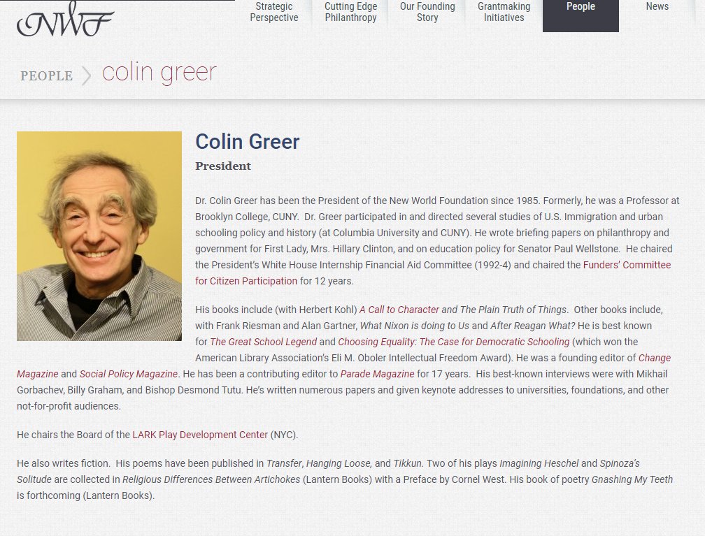 The financial backers of the CPPA include Common Steam (pushers of the economic justice agenda) and the New World Foundation, whose president is a former Clinton stooge.