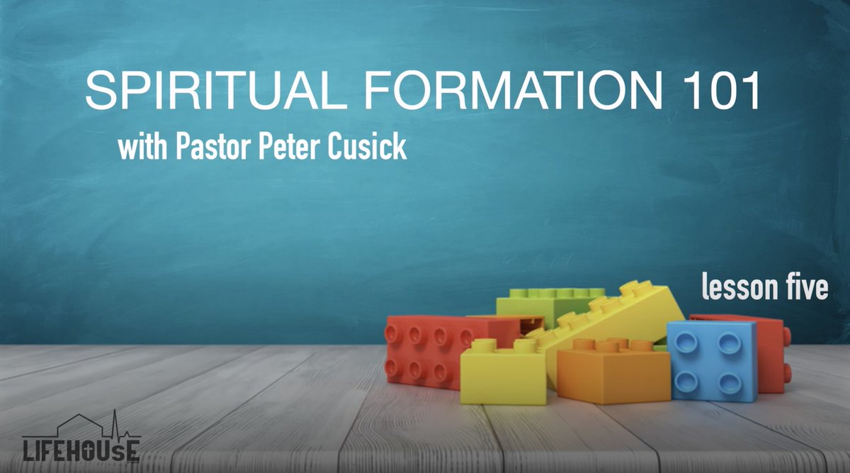Spiritual Formation 101
Lesson # 5
Healing your inner person!

youtu.be/o8T1Qoi2Z3g