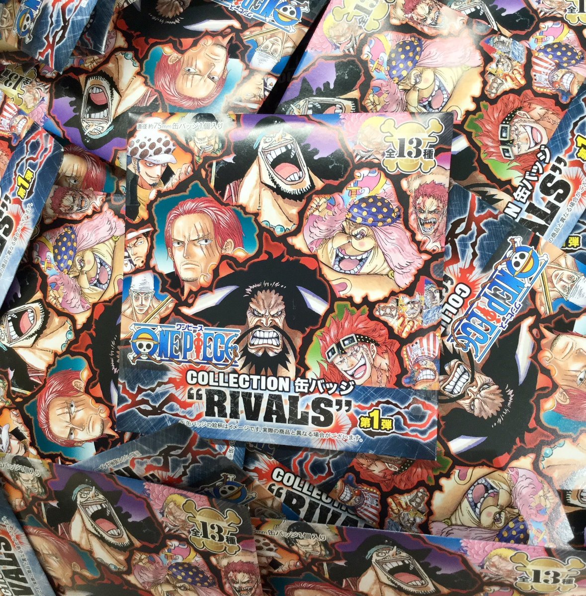 One Piece麦わらストア渋谷本店 Auf Twitter おすすめ 原画商品 Collection 缶バッジ Rivals 第1弾 440円 税込 トレーディング商品となります 好評発売中 麦わらストア Onepiece