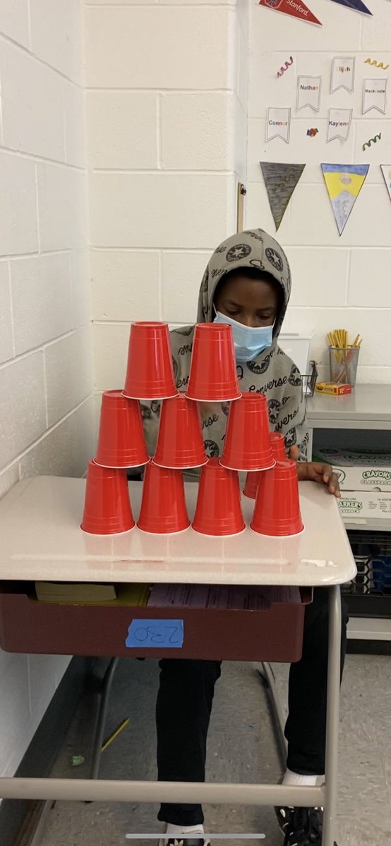 MrsLaBos6's tweet photo. Iโm so grateful that these students have the opportunity to make the best out of each day. Unwinding with stem challenges and supportive sportsmanship is equally(if not more) important to academics during this time of isolation and separation.#podlympicsrule #nextchallengeplease https://t.co/HK1ke5R8W5