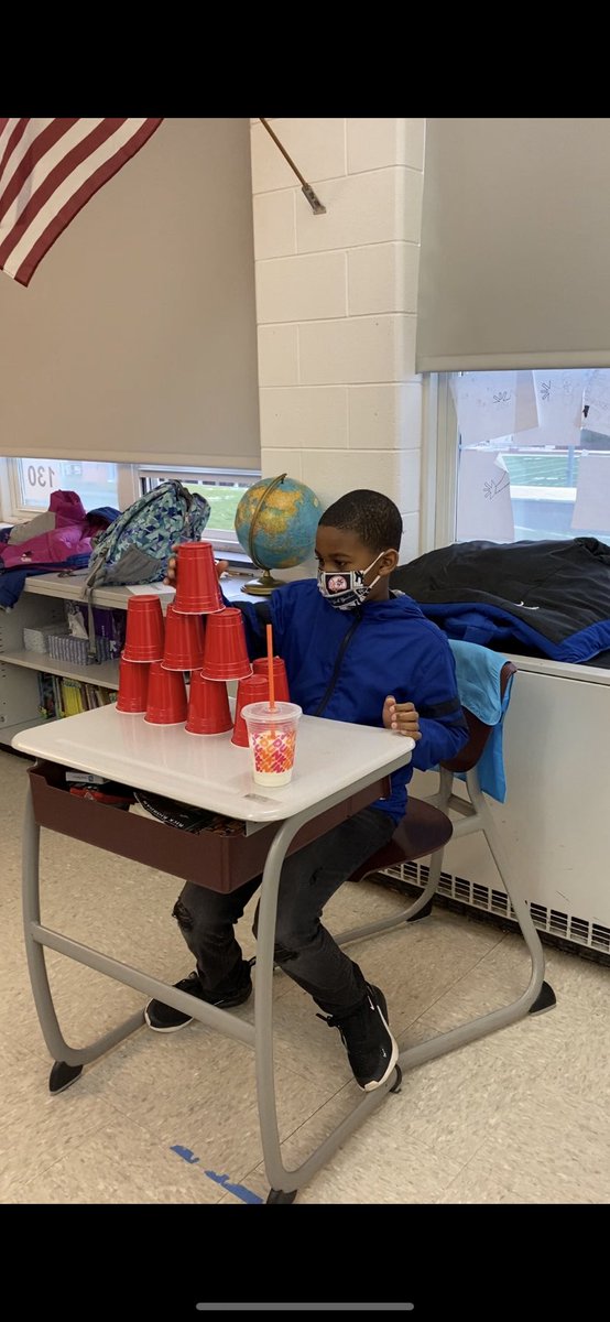 MrsLaBos6's tweet photo. Iโm so grateful that these students have the opportunity to make the best out of each day. Unwinding with stem challenges and supportive sportsmanship is equally(if not more) important to academics during this time of isolation and separation.#podlympicsrule #nextchallengeplease https://t.co/HK1ke5R8W5