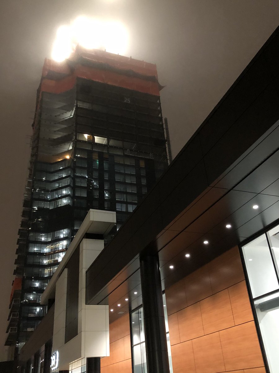MarwestGroup's tweet photo. This thing is getting tallllllll. Hollow core for 32 layer down, top of core at 36. Close to the top! https://t.co/1vFfSTw1eb