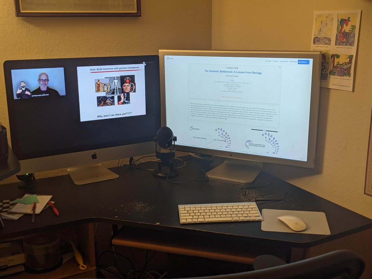 rao2z's tweet photo. #NeurIPS2020 vs. #NeurIPS2019: The view from my seat.. https://t.co/7mQrnCv7cC