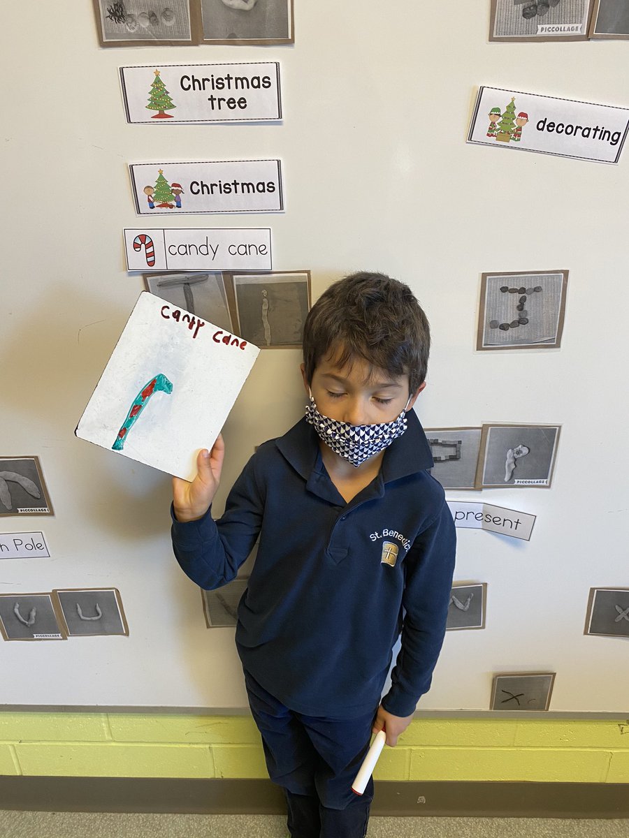 StBeneKinder103's tweet photo. We have candy canes on our mind when looking for patterns at this time of year.🎄 #thekindergartenprogram #mathbehaviours https://t.co/XUMNoI9vI5