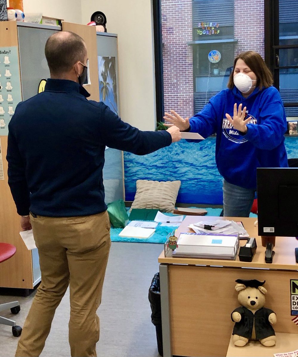 I (&amp; FCMS) was awarded a FCEF grant on Wednesday by Mr. Hester!  I can’t thank him &amp; the Foundation enough!  I was so excited ergo the hilarious pic! 😆 <a href="/fcpsk12/">Frederick County Public Schools - Virginia</a> <a href="/BrianJH82/">Hester Sports Cards</a> @FCMSPrincipal <a href="/DaveSovine/">Dr. David Sovine</a> <a href="/jim_angelo_1969/">Jim Angelo</a> <a href="/SilviaRestivo/">Silvia Restivo</a>