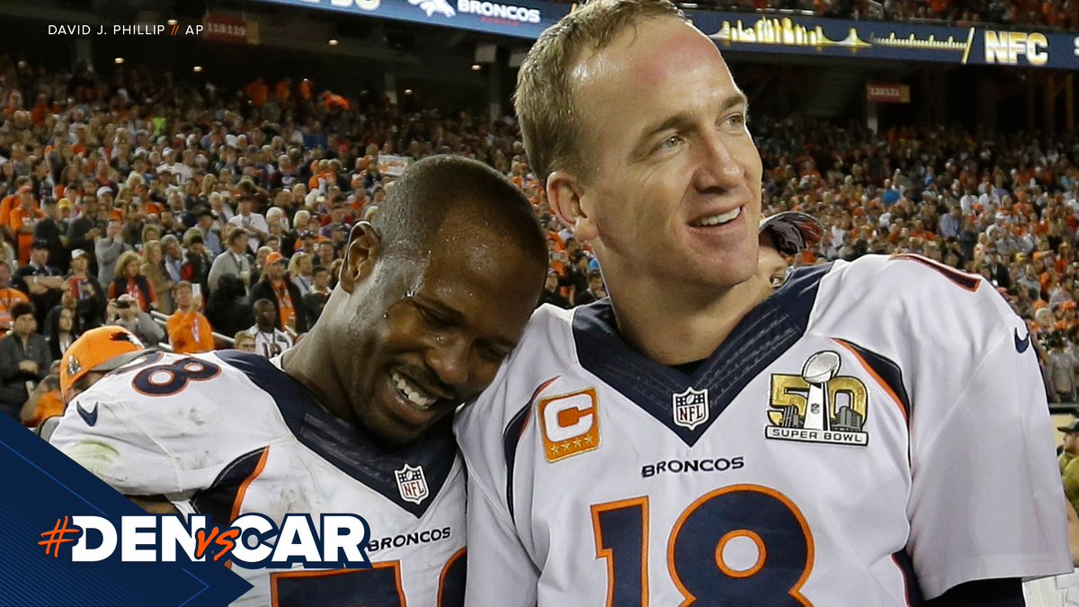 Broncos's tweet photo. Because it's #BeatThePanthers Week.

#TBT x #SB50 📸's » https://t.co/uEuktkH61x https://t.co/0vdnkQCEZ3