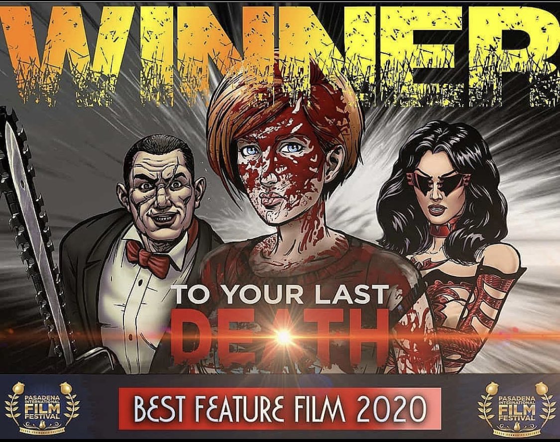 PasFilmFest's tweet photo. 👏🏻👏🏻👏🏻🤩👏🏻👏🏻👏🏻🤩 @ToYourLastDeath is the #PIFF2020 Best Feature Winner! Congratulations 🎊🍾🎉 #filmfestival #ToYourLastDeath #award https://t.co/ySMBrsZGt4